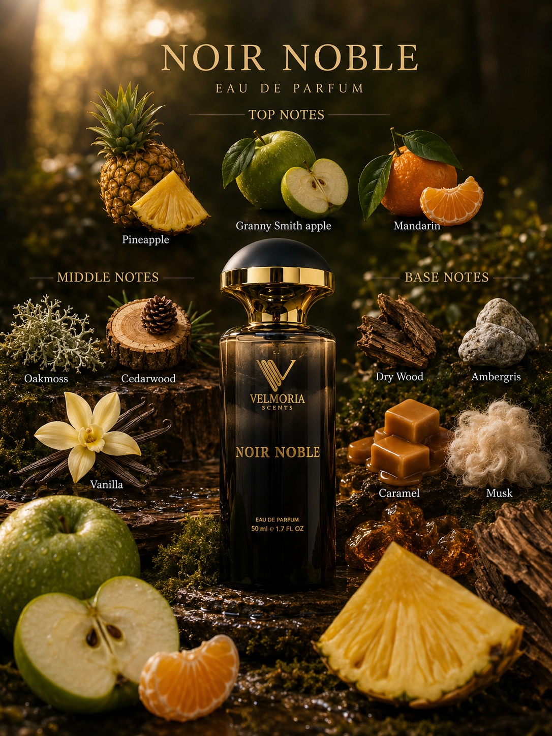 Noir Noble Velmoria – Eau de Parfum