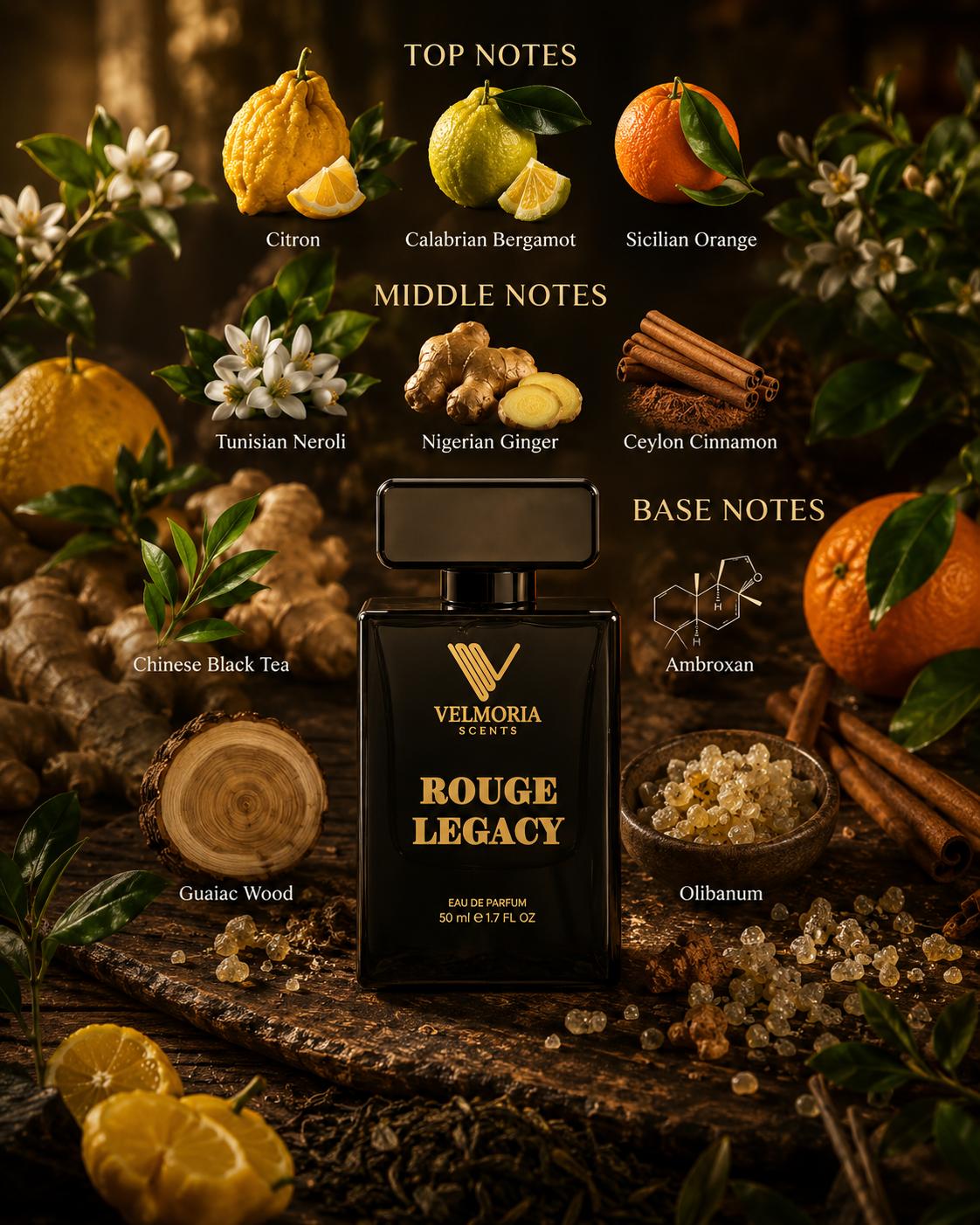Rouge Legacy Velmoria – Eau de Parfum