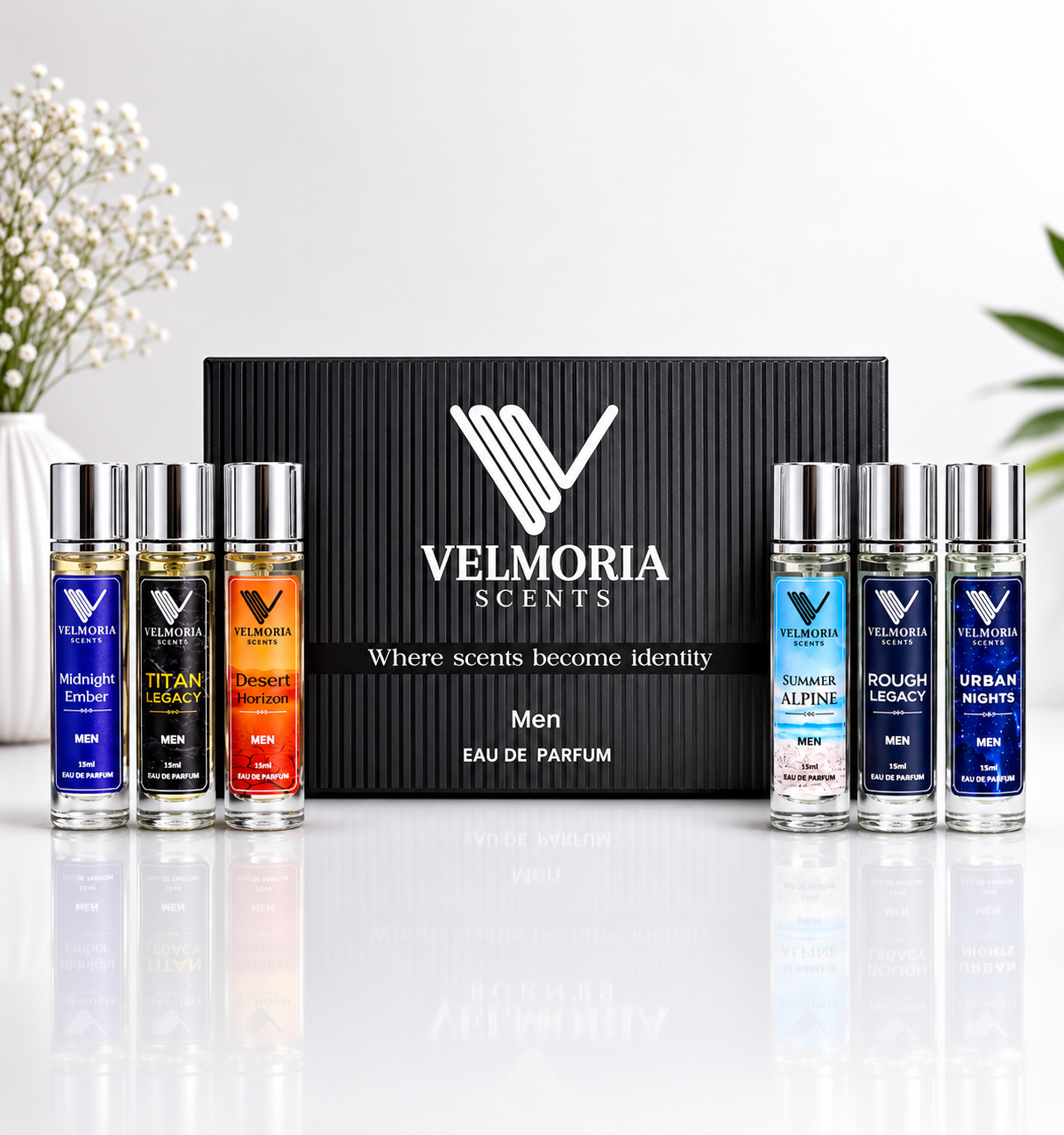 Men's Perfume Tester Kit by Velmoria Scents